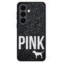 Black Glitter Victoria's Secret Samsung Galaxy S26 Series Case