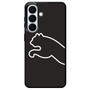 black puma half logo Samsung Galaxy S26+ Case