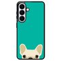 blue french bulldog Samsung Galaxy S26+ Case
