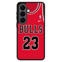 bulls basketball jersey Samsung Galaxy S26 Series Case