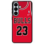 bulls basketball jersey Samsung Galaxy S26+ Case
