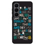 Ed Sheeran Quotes 3 Samsung Galaxy S26 Series Case
