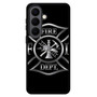 Firefighter silver crest Samsung Galaxy S26 Series Case
