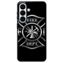 Firefighter silver crest Samsung Galaxy S26+ Case
