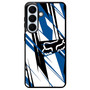 fox custom blue logo Samsung Galaxy S26+ Case
