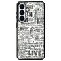 Green Day Lyrics Samsung Galaxy S26+ Case