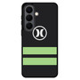 Hurley Soft Green Strip Samsung Galaxy S26 Series Case