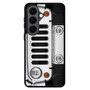 Jeep Wrangler White Samsung Galaxy S26 Series Case