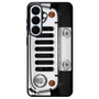 Jeep Wrangler White Samsung Galaxy S26+ Case