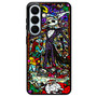 Nightmare before christmas stained glass Samsung Galaxy S26+ Case