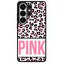 Pink Custom Leopard Samsung Galaxy S26 Ultra Case
