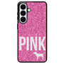 Pink Glitter Victoria's Secret Samsung Galaxy S26+ Case