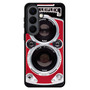 Red Rolleiflex Dual lens Samsung Galaxy S26 Series Case