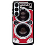 Red Rolleiflex Dual lens Samsung Galaxy S26+ Case