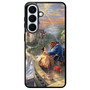 romantic beauty and the beast in their castle Samsung Galaxy S26+ Case