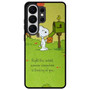 Snoopy In Right this instant Samsung Galaxy S26 Ultra Case