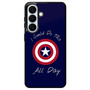 Steve Rogers Captain America Quote Samsung Galaxy S26+ Case
