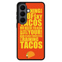 Tacos Quotes Samsung Galaxy S26 Series Case
