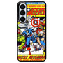 The Avengers Comic Marvel Samsung Galaxy S26+ Case