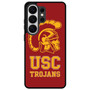 Usc Trojans logo on red Samsung Galaxy S26 Ultra Case