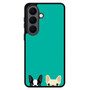Watching Boston Terrier & French Bulldog Samsung Galaxy S26 Series Case