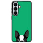 Watching Boston Terrier 2 Samsung Galaxy S26+ Case