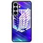Attack on Titan Survey Corps logo Samsung Galaxy S26+ Case