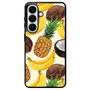 Pineapple Banana Coconut art Samsung Galaxy S26+ Case