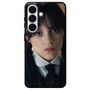 Wednesday Jenna Ortega Flat Face Samsung Galaxy S26+ Case