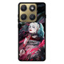 Harley Quenn and Joker in Abstruct Art Motorola Edge 2026 Case