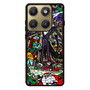 Nightmare before christmas stained glass Motorola Edge 2026 Case