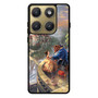romantic beauty and the beast in their castle Motorola Edge 2026 Case