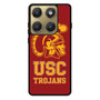Usc Trojans logo on red Motorola Edge 2026 Case