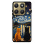 Two Cat Stary Night Motorola Edge 2026 Case