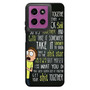 Rick And Morty Quotes Motorola Moto G 2026 Case