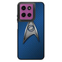 Star Trek Logo Blue Metal Motorola Moto G 2026 Case