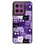 Purple Cat Collage Motorola Moto G 2026 Case