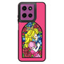 Princess peach stained glass Motorola Moto G 2026 Case