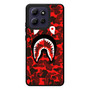 Bape camo red Motorola Moto G Play 2026 Case