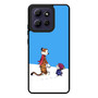 Calvin and Hobbes Wanna Make Snowman Motorola Moto G Play 2026 Case