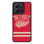 Detroit Red Wings 1 Motorola Moto G Play 2026 Case