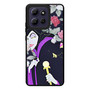 Maleficent evil face floral Motorola Moto G Play 2026 Case