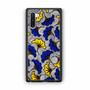 Blue and Yelow Flowers Samsung Galaxy Note 10 Case
