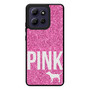 Pink Glitter Victoria's Secret Motorola Moto G Play 2026 Case