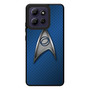 Star Trek Logo Blue Metal Motorola Moto G Play 2026 Case