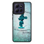 Walt Disney Art Quote Motorola Moto G Play 2026 Case