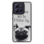 Wise Pug Quote Motorola Moto G Play 2026 Case
