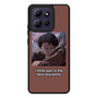 Attack on Titan Levi Quotes Motorola Moto G Play 2026 Case