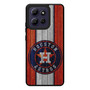 Huston Astros In Wood Art Motorola Moto G Play 2026 Case