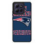 New England Patriots 3 Motorola Moto G Play 2026 Case